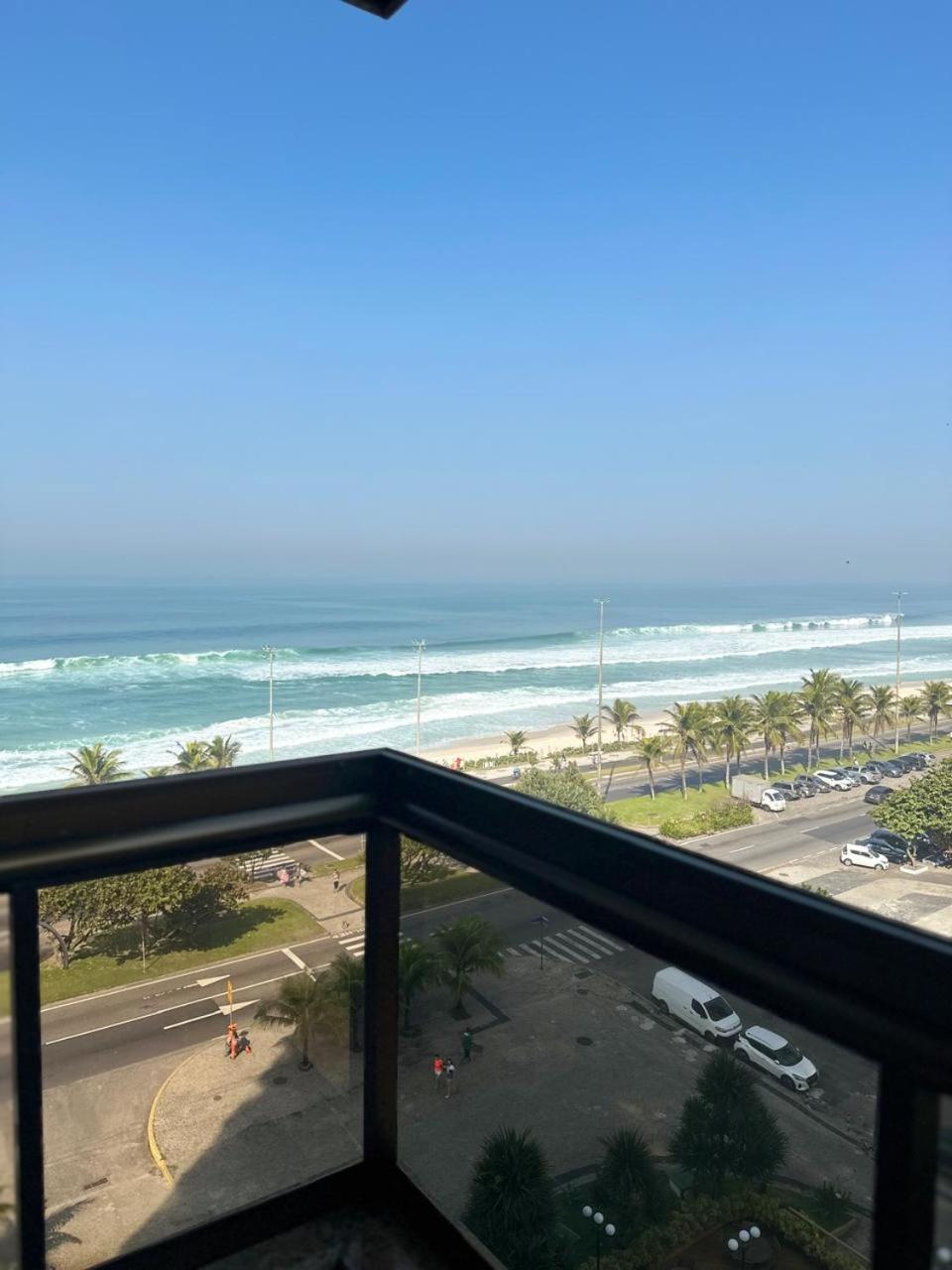 Lindo Apto No Melhor Lugar Da Barra Da Tijuca! Com Uma Vista De Tirar O Folego, Frente Para O Mar! Totalmente Equipado E Decorado Ao Lado Dos Melhores Hoteis E Quiosques Da Barra! Portaria 24H, Piscina, Sauna, Jacuzzi, Academia, Garagem, Wi-Fi, Lavan Río de Janeiro Exterior foto
